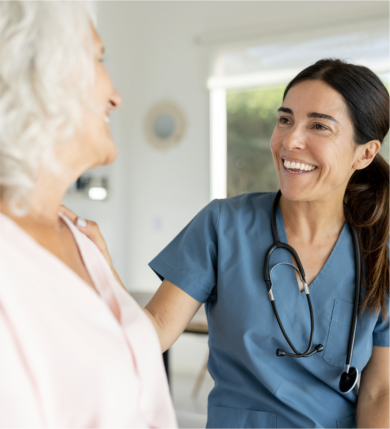 Doctor checking patient